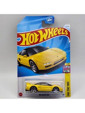 Hot Wheels 90 Acura NSX Yellow HW The 90s 2/10 175/250